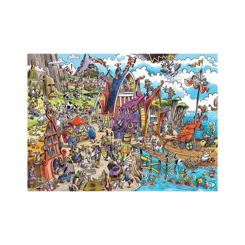 Viking Village 1000 piece puzzle