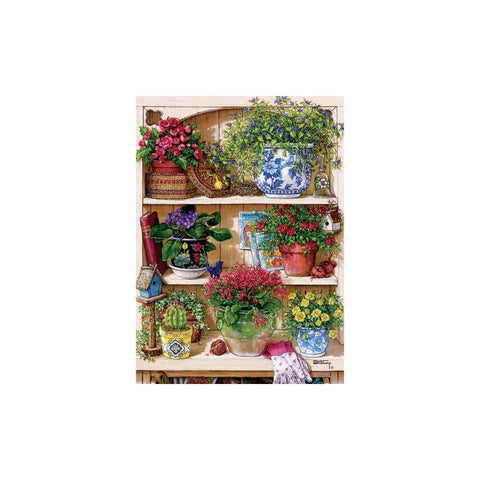 Flower Cupboard 500 piece puzzle