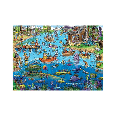 Gone Fishing 1000 piece puzzle 
