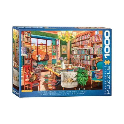 Eurographics - The Old Library 1000pc puzzle