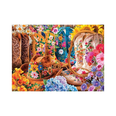 Eurographics - Cowgirl Boots 1000pc puzzle