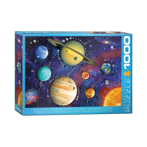 Eurographics - Planets Of Solar System 1000pc puzzle