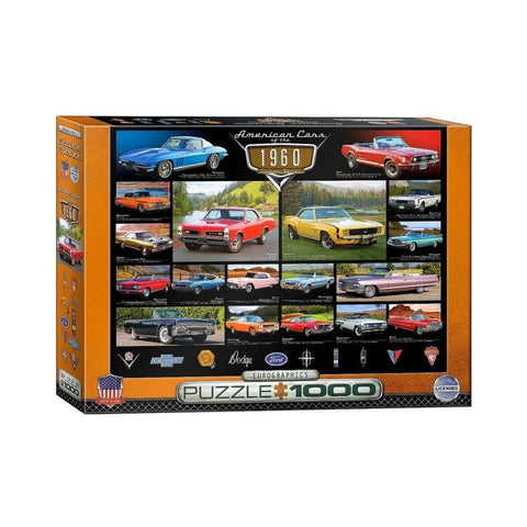  Cruisin' Classics 1960 1000 piece puzzle