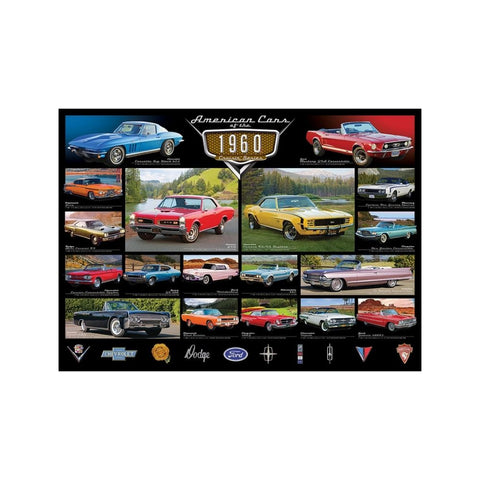  Cruisin' Classics 1960 1000 piece puzzle