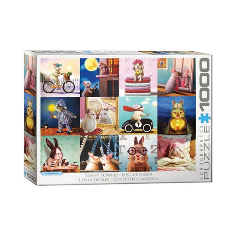 Eurographics - Funny Bunnies 1000pc puzzle