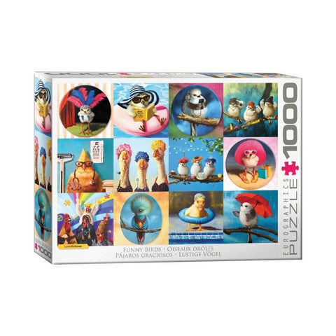 Eurographics - Funny Birds 1000pc puzzle