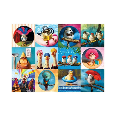 Eurographics - Funny Birds 1000pc puzzle