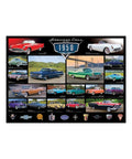 Cruisin' Classics 1950s 1000 piece puzzle