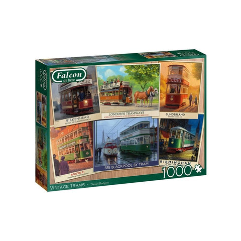 Vintage Trams 1000 piece puzzle