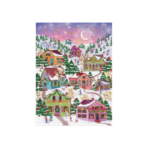 Galison - Snowcap Village 1000-piece puzzle