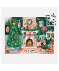 Galison - Cozy by the fireplace 1000-piece puzzle