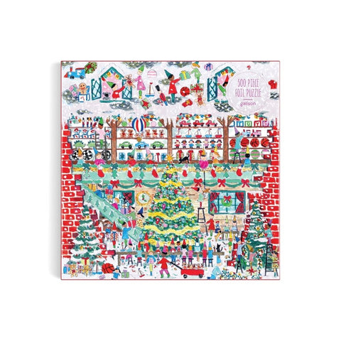 Galison - Toy Workshop Foil Puzzle 500-piece 