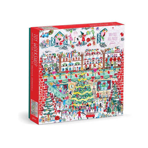 Galison - Toy Workshop Foil Puzzle 500-piece 