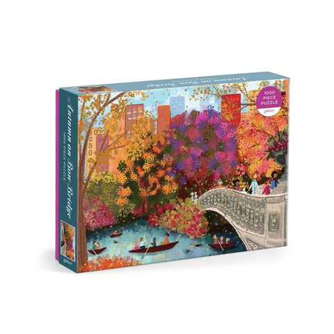 Galison - Autumn on Bow Bridge 1000-piece puzzle