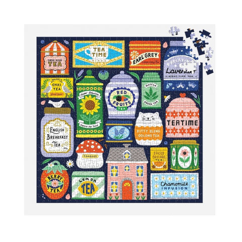 Galison - Spot of Tea 500-piece puzzle