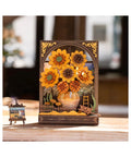 Golden Sunflower 3D Wooden Puzzle