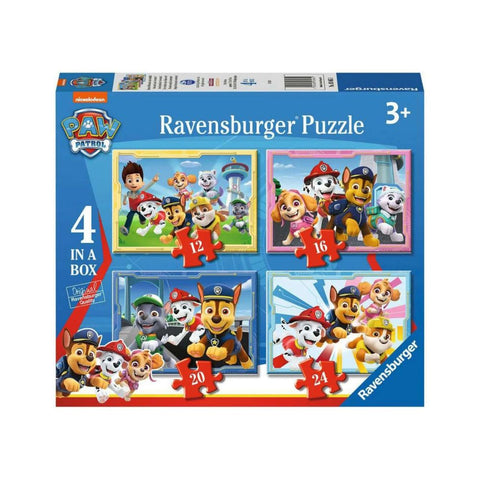 Paw Patrol Ready for Adventure! 4 in a Box Puzzle