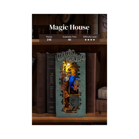 Rolife - Book Nook, Magic House2