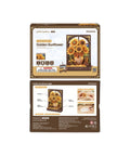 Golden Sunflower 3D Wooden Puzzle2