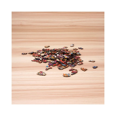 Cat King Colorful Wooden 200pc Puzzle1