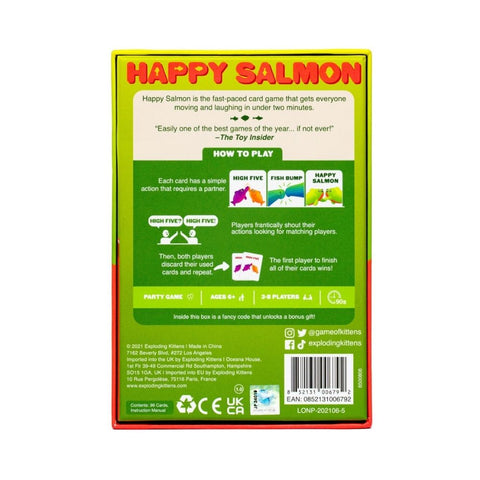 Happy Salmon Card Game