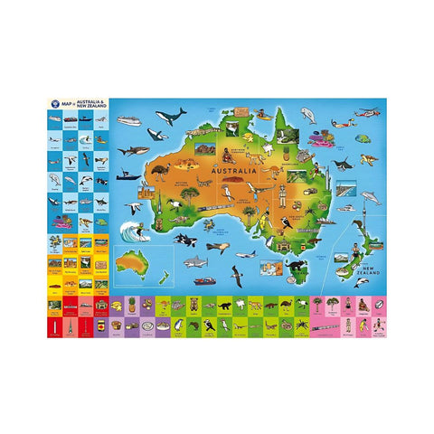  Map of Australia & New Zealand 150 pieces1