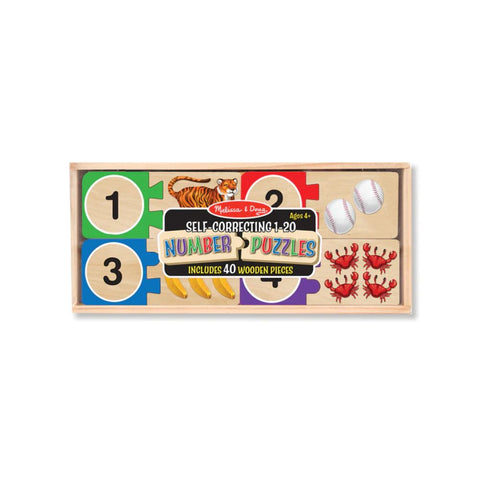 Self-Correcting Number Puzzles