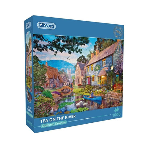 Gibsons - Tea On The River 1000pc puzzle