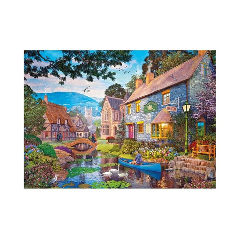 Gibsons - Tea On The River 1000pc puzzle