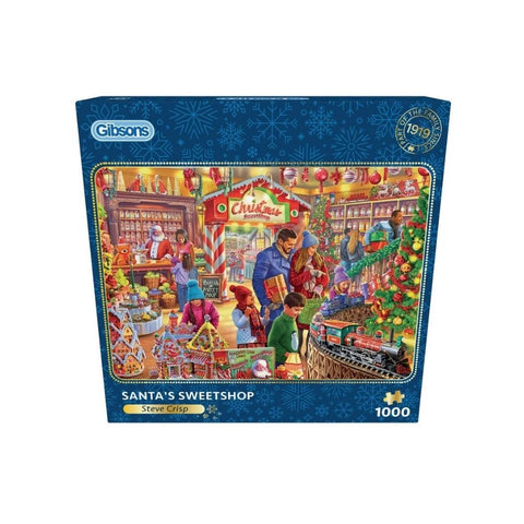 Gibsons - Santa's Sweetshop 1000pc puzzle
