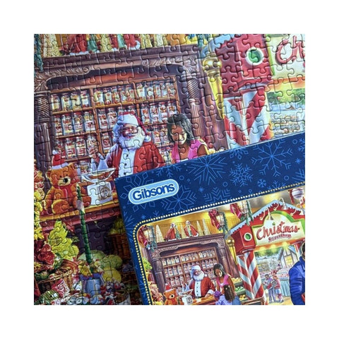 Gibsons - Santa's Sweetshop 1000pc puzzle