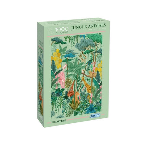 Gibsons - Art File Jungle Animals 1000pc
