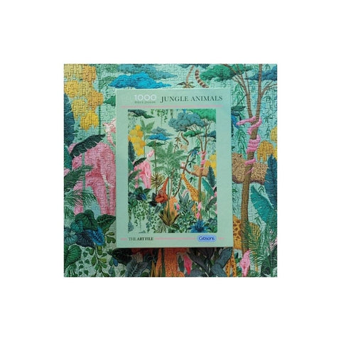 Gibsons - Art File Jungle Animals 1000pc