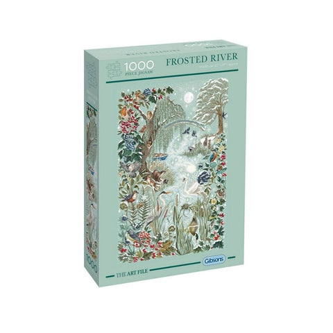 Gibsons - Art File Frosted River 1000pc puzzle
