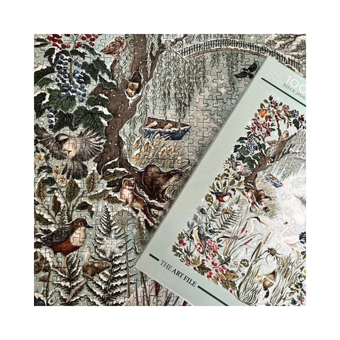 Gibsons - Art File Frosted River 1000pc puzzle