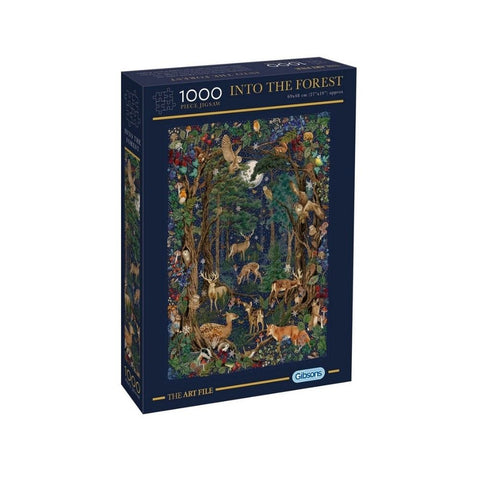 Gibsons - Art File Into The Forest 1000pc puzzle