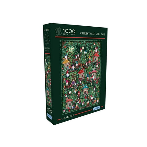 Gibsons - Art File Christman Village 1000pc puzzle
