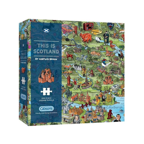Gibsons - This Is Scotland 1000pc puzzle
