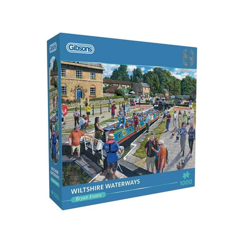 Gibsons - Wiltshire Waterways 1000pc puzzle