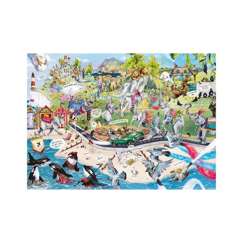 Herd Of Hilarity 1000 piece puzzle