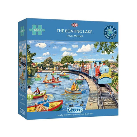 Gibsons - The Boating Lake 1000pc puzzle