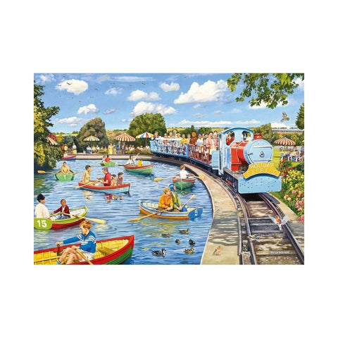 Gibsons - The Boating Lake 1000pc puzzle