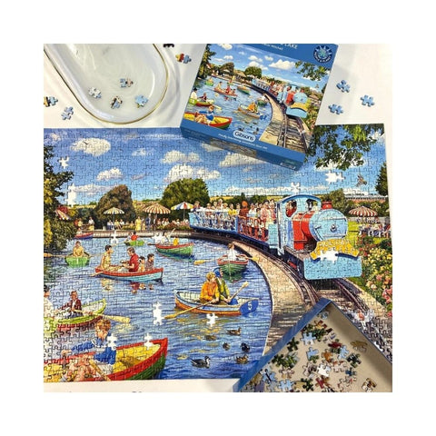 Gibsons - The Boating Lake 1000pc puzzle