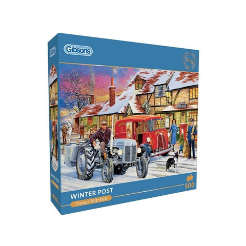 Gibsons - Winter Post 500pc puzzle