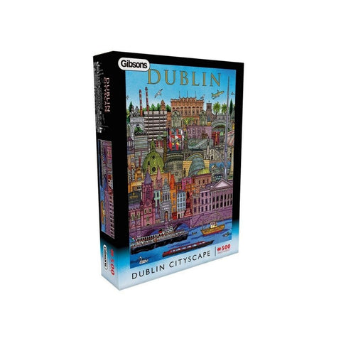 Gibsons - Dublin Cityscape 500pc puzzle