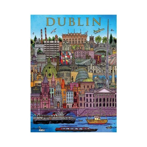 Gibsons - Dublin Cityscape 500pc puzzle