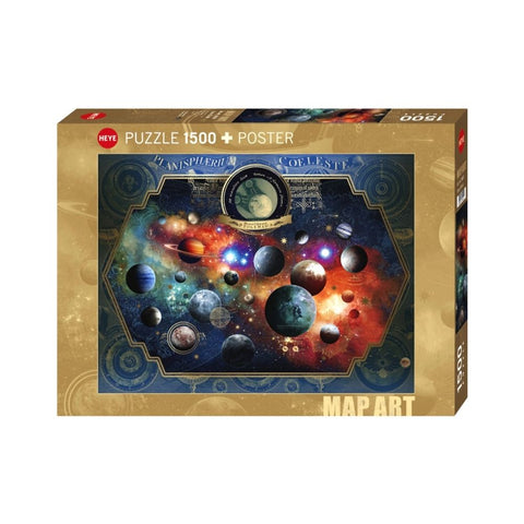  Space World 1500 piece puzzle