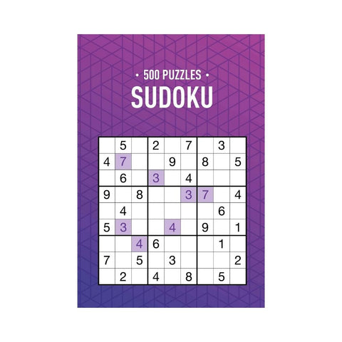 500 Puzzles Book - Sudoku