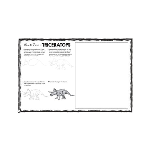 Mega Activity Pad - Dinosaurs