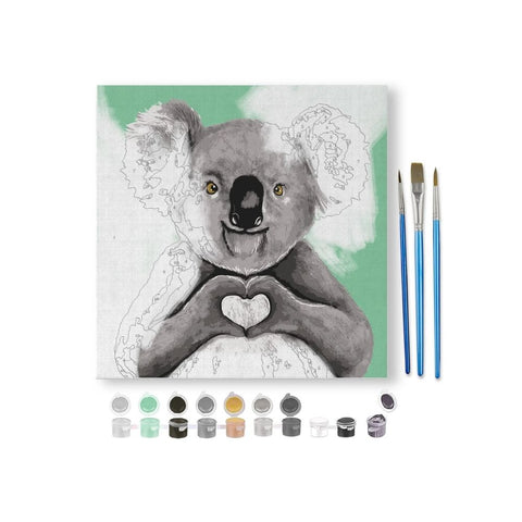 Paint by Number Kit - I Heart Koala